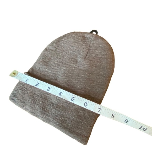 Yacht & Smith Grey Knit Fisherman’s Beanie  unisex one size NWT - Picture 5 of 6